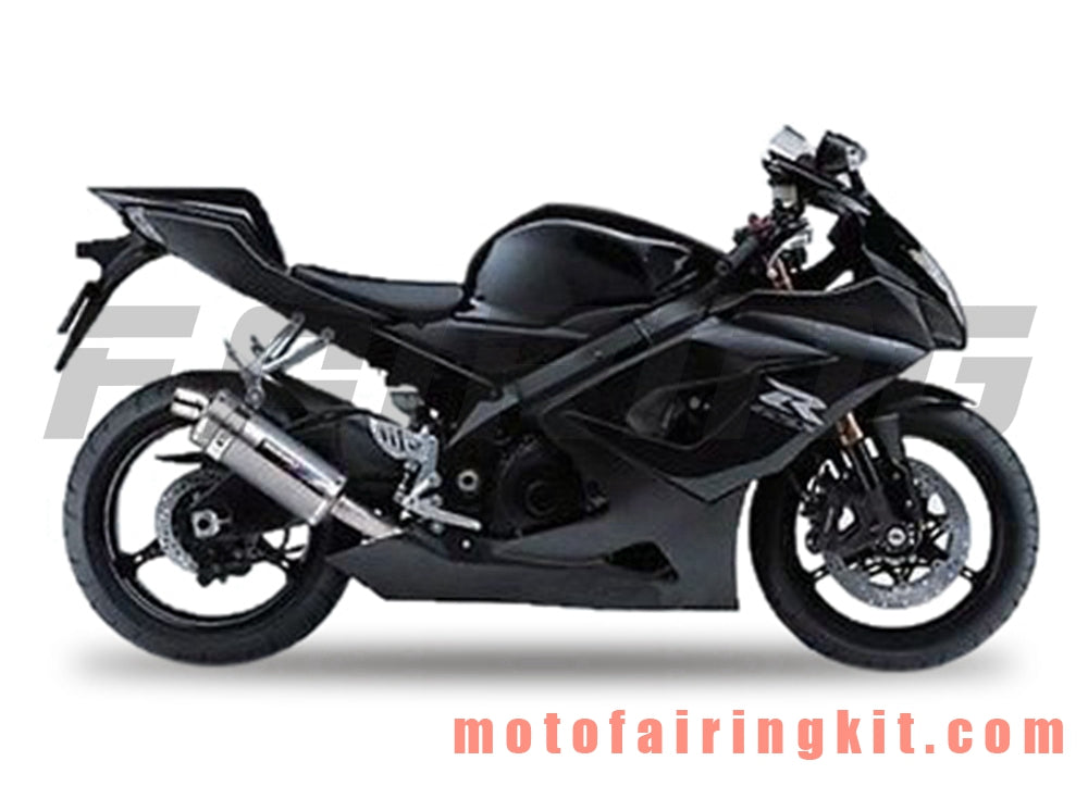 フェアリングキット GSXR1000 K9 2009 2010 2011 2012 2013 2014 2015 2016 プラスチック ABS 射出成形 完全なオートバイボディ アフターマーケットボディワークフレーム (ブラック) B045