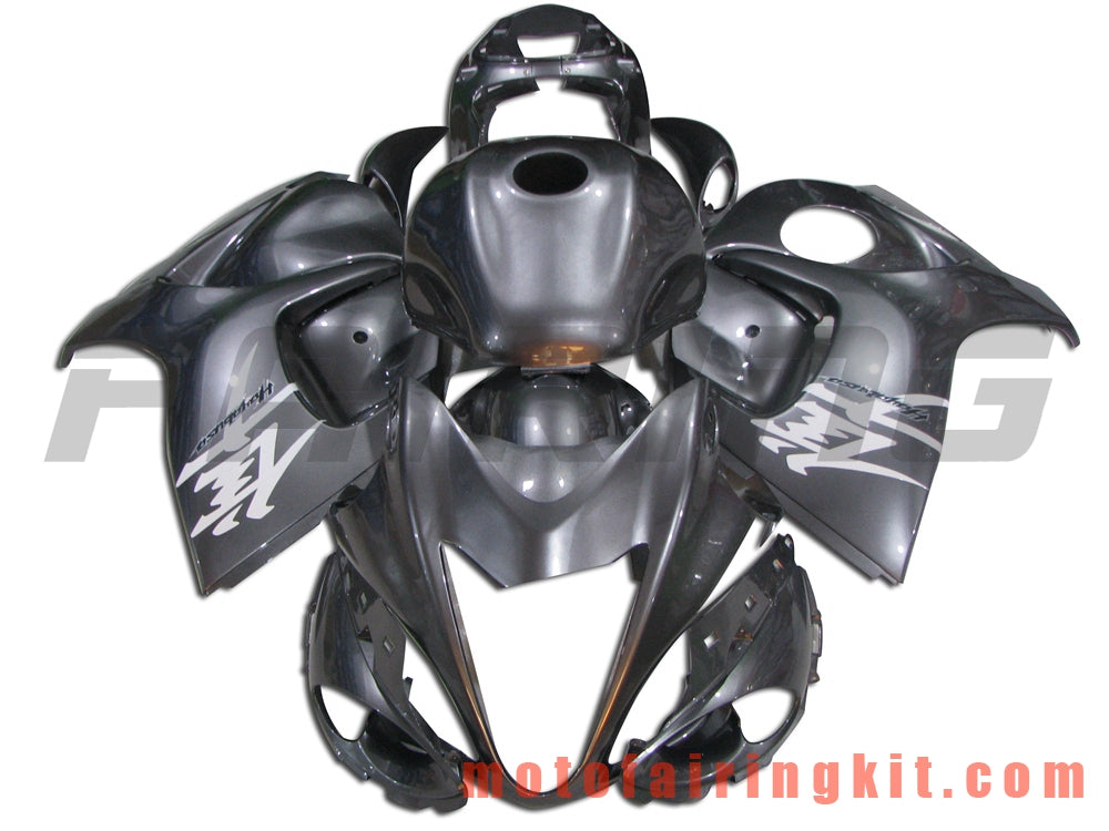 Kits de carenado aptos para GSXR1300 GSX-R 1300 GSXR 1300 2008 - 2016 Molde de inyección de plástico ABS Carrocería completa para motocicleta Carrocería del mercado de accesorios Marco (gris) B005