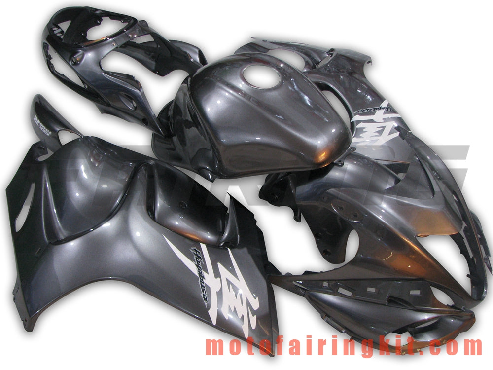 Kits de carenado aptos para GSXR1300 GSX-R 1300 GSXR 1300 2008 - 2016 Molde de inyección de plástico ABS Carrocería completa para motocicleta Carrocería del mercado de accesorios Marco (gris) B005