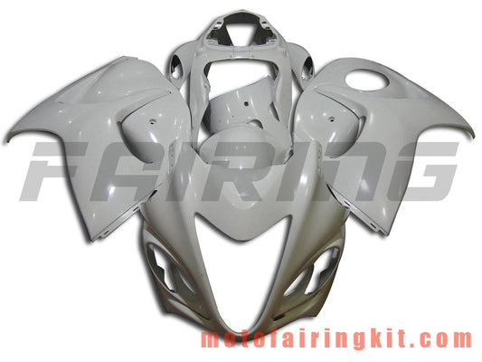 Fairing Kits Fit for GSXR1300 GSX-R 1300 GSXR 1300 2008 - 2016 Plastic ABS Injection Mold Complete Motorcycle Body Aftermarket Bodywork Frame (White) B007