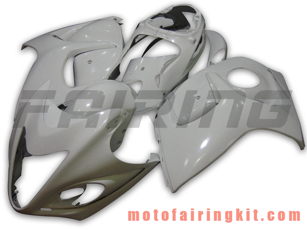 Kits de carenado aptos para GSXR1300 GSX-R 1300 GSXR 1300 2008 - 2016 Molde de inyección de plástico ABS Carrocería completa para motocicleta Carrocería del mercado de accesorios Marco (blanco) B007