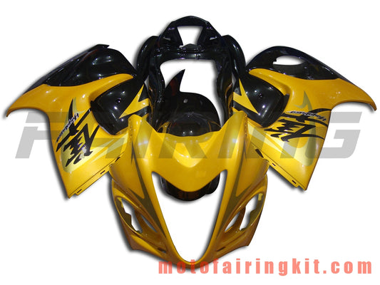 Kits de carenado aptos para GSXR1300 GSX-R 1300 GSXR 1300 2008 - 2016 Molde de inyección de plástico ABS Carrocería completa para motocicleta Marco de carrocería de posventa (amarillo y negro) B008