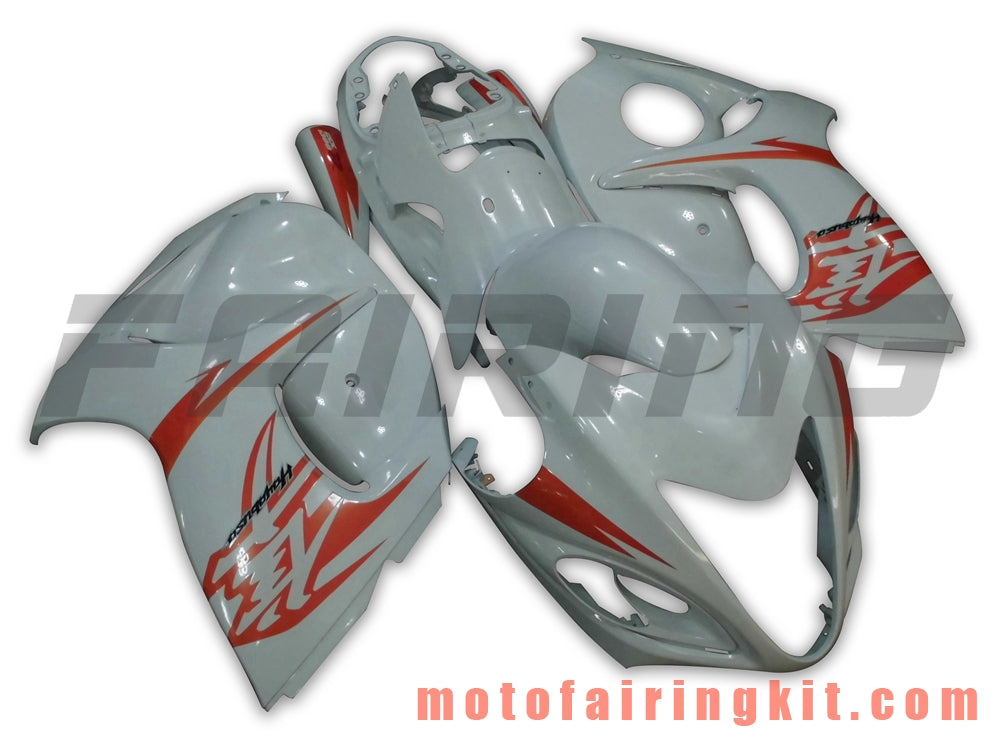 Fairing Kits Fit for GSXR1300 GSX-R 1300 GSXR 1300 2008 - 2016 Plastic ABS Injection Mold Complete Motorcycle Body Aftermarket Bodywork Frame (White) B018