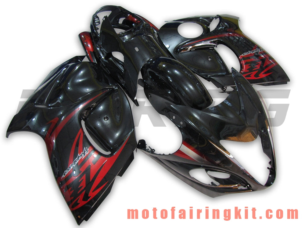 Fairing Kits Fit for GSXR1300 GSX-R 1300 GSXR 1300 2008 - 2016 Plastic ABS Injection Mold Complete Motorcycle Body Aftermarket Bodywork Frame (Black) B022