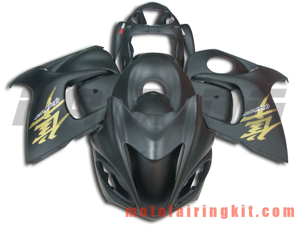 Kits de carenado aptos para GSXR1300 GSX-R 1300 GSXR 1300 2008 - 2016 Molde de inyección de plástico ABS Carrocería completa para motocicleta Marco de carrocería de posventa (negro) B027