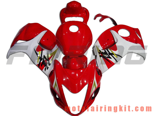 Fairing Kits Fit for GSXR1300 GSX-R 1300 GSXR 1300 2008 - 2016 Plastic ABS Injection Mold Complete Motorcycle Body Aftermarket Bodywork Frame (Red & White) B032