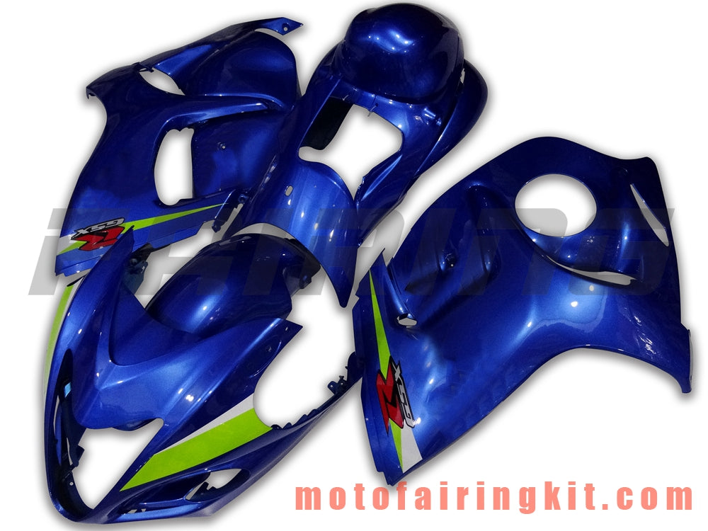 フェアリングキット GSXR1300 GSX-R 1300 GSXR 1300 2008 - 2016 プラスチック ABS 射出成形 完全なオートバイボディ アフターマーケットボディワークフレーム (ブルー &amp; グリーン) B033