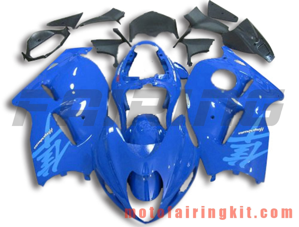 Fairing Kits Fit for GSXR1300 GSX-R 1300 GSXR 1300 2008 - 2016 Plastic ABS Injection Mold Complete Motorcycle Body Aftermarket Bodywork Frame (Blue) B036