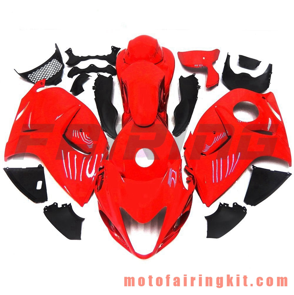 Kits de carenado aptos para GSXR1300 GSX-R 1300 GSXR 1300 2008 - 2016 Molde de inyección de plástico ABS Carrocería completa para motocicleta Carrocería del mercado de accesorios Marco (rojo) B040