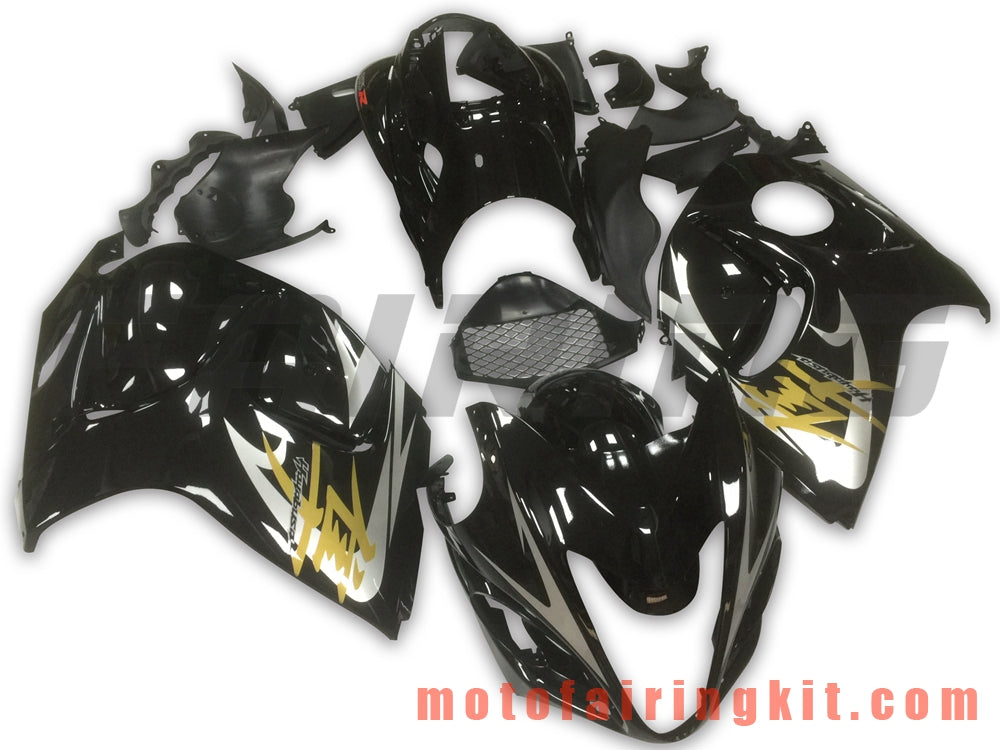 Fairing Kits Fit for GSXR1300 GSX-R 1300 GSXR 1300 2008 - 2016 Plastic ABS Injection Mold Complete Motorcycle Body Aftermarket Bodywork Frame (Black) B046