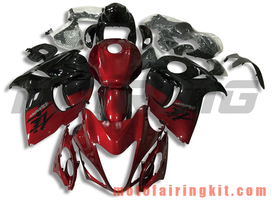 Kits de carenado aptos para GSXR1300 GSX-R 1300 GSXR 1300 2008 - 2016 Molde de inyección de plástico ABS Carrocería completa para motocicleta Marco de carrocería de posventa (rojo y negro) B048