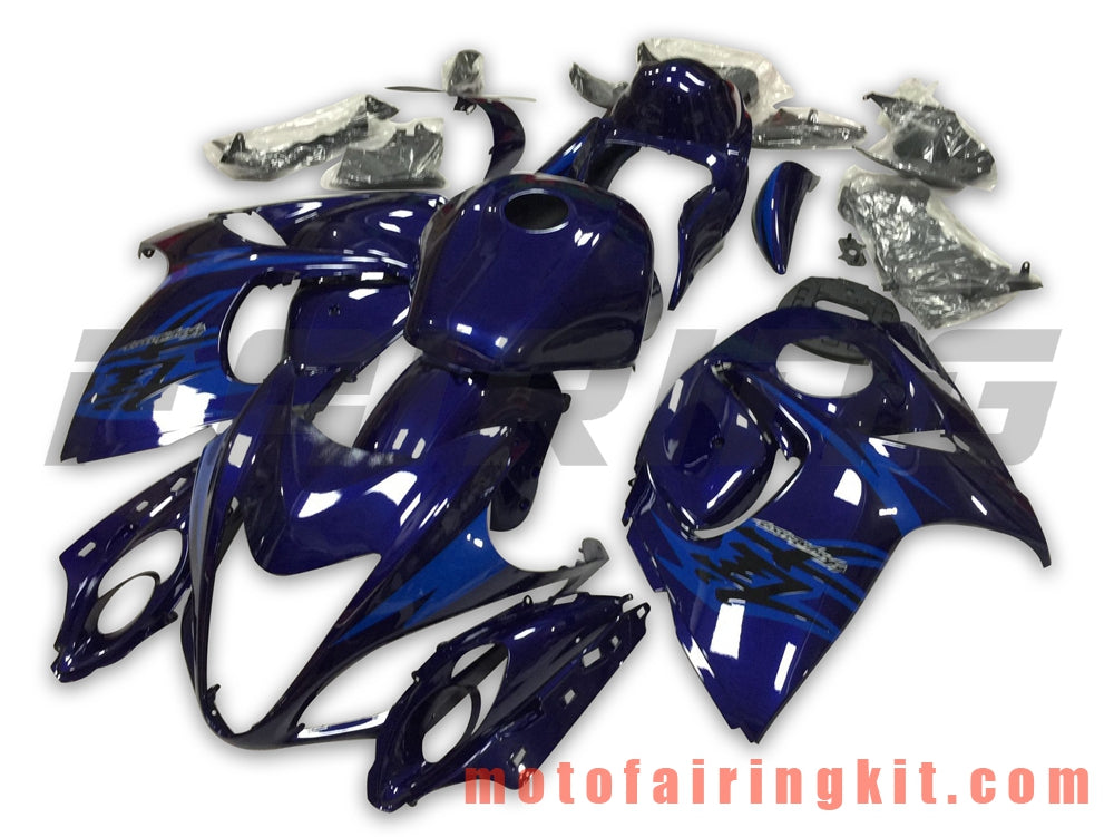 Kits de carenado aptos para GSXR1300 GSX-R 1300 GSXR 1300 2008 - 2016 Molde de inyección de plástico ABS Carrocería completa para motocicleta Carrocería del mercado de accesorios Marco (azul) B052