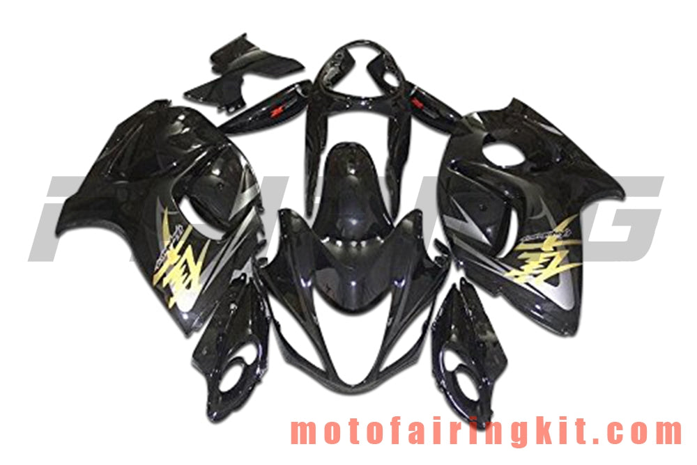 Fairing Kits Fit for GSXR1300 GSX-R 1300 GSXR 1300 2008 - 2016 Plastic ABS Injection Mold Complete Motorcycle Body Aftermarket Bodywork Frame (Black) B055