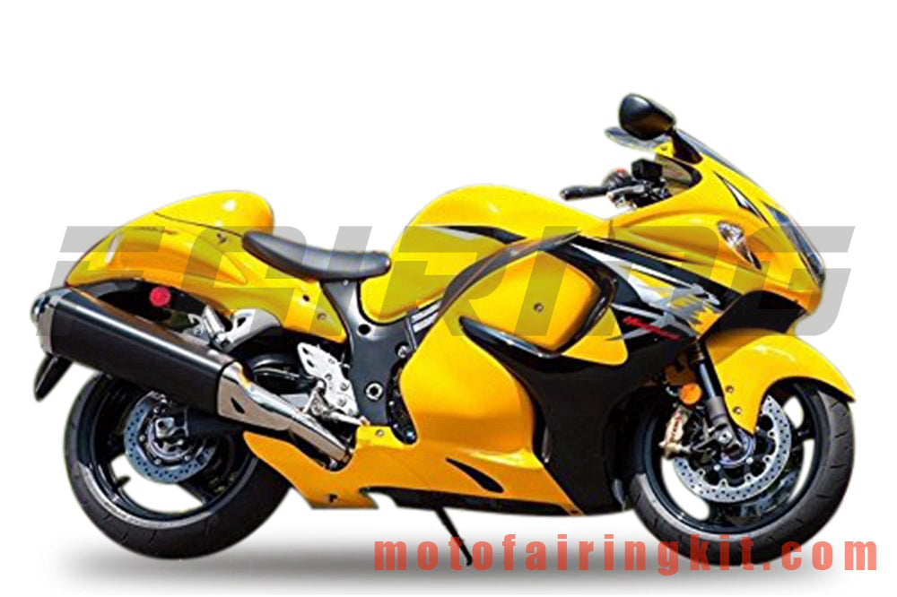 Fairing Kits Fit for GSXR1300 GSX-R 1300 GSXR 1300 2008 - 2016 Plastic ABS Injection Mold Complete Motorcycle Body Aftermarket Bodywork Frame (Yellow & Black) B058