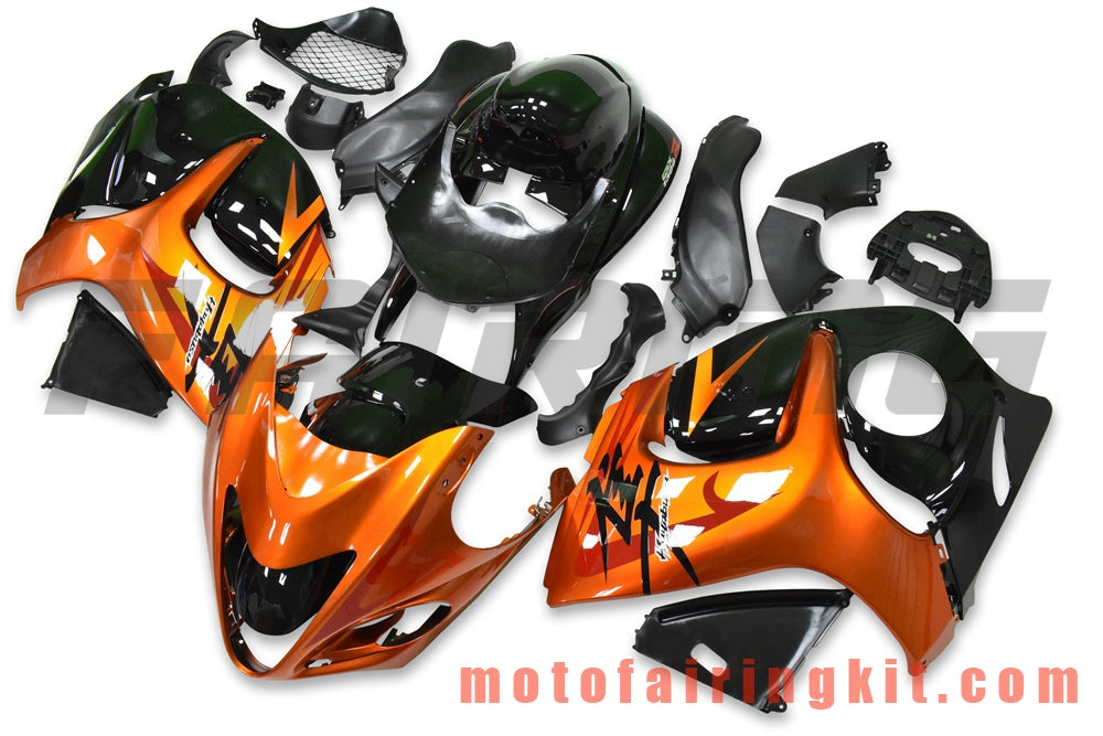 Fairing Kits Fit for GSXR1300 GSX-R 1300 GSXR 1300 2008 - 2016 Plastic ABS Injection Mold Complete Motorcycle Body Aftermarket Bodywork Frame (Orange & Black) B061