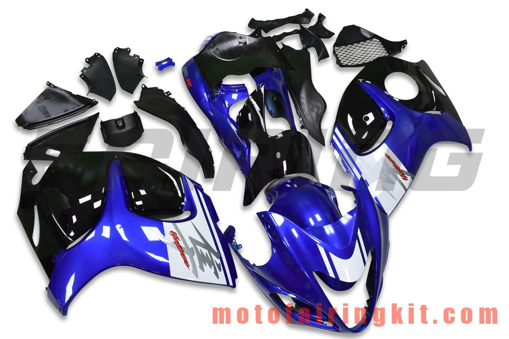 Fairing Kits Fit for GSXR1300 GSX-R 1300 GSXR 1300 2008 - 2016 Plastic ABS Injection Mold Complete Motorcycle Body Aftermarket Bodywork Frame (Blue & Black) B062