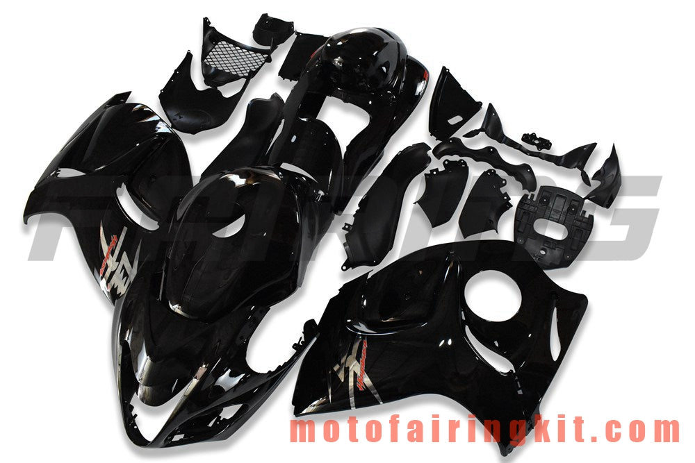 Kits de carenado aptos para GSXR1300 GSX-R 1300 GSXR 1300 2008 - 2016 Molde de inyección de plástico ABS Carrocería completa para motocicleta Carrocería del mercado de accesorios Marco (negro y plateado) B201