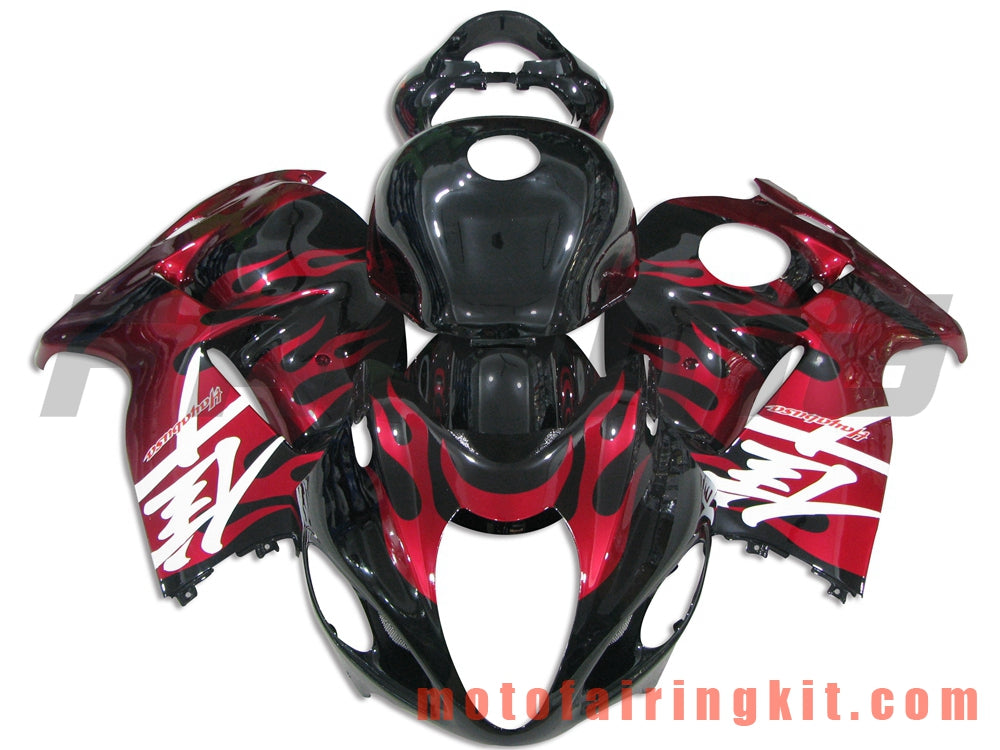 Fairing Kits Fit for GSXR1300 GSX-R 1300 GSXR 1300 1997 - 2007 Plastic ABS Injection Mold Complete Motorcycle Body Aftermarket Bodywork Frame (Red & Black) B001