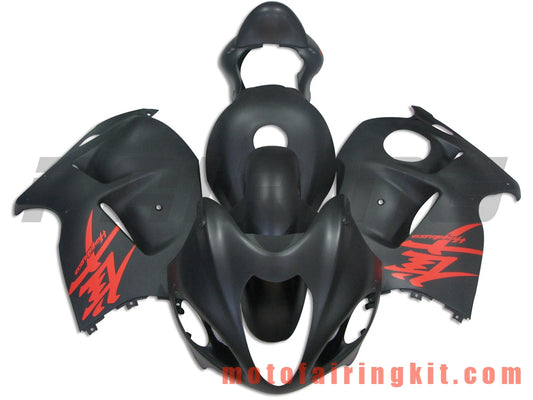 Kits de carenado aptos para GSXR1300 GSX-R 1300 GSXR 1300 1997 - 2007 Molde de inyección de plástico ABS Carrocería completa para motocicleta Marco de carrocería de posventa (negro) B005