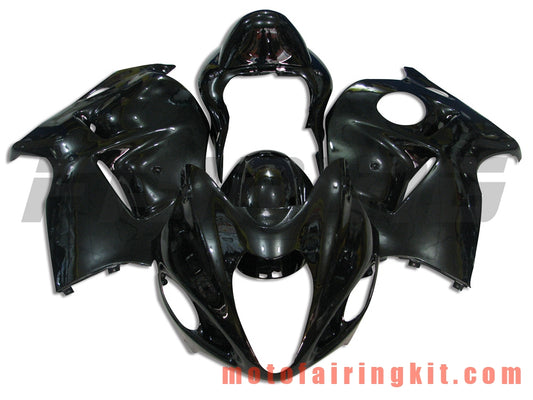 Kits de carenado aptos para GSXR1300 GSX-R 1300 GSXR 1300 1997 - 2007 Molde de inyección de plástico ABS Carrocería completa para motocicleta Marco de carrocería de posventa (negro) B007