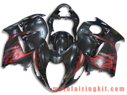 Kits de carenado aptos para GSXR1300 GSX-R 1300 GSXR 1300 1997 - 2007 Molde de inyección de plástico ABS Carrocería completa para motocicleta Marco de carrocería de posventa (negro y naranja) B008