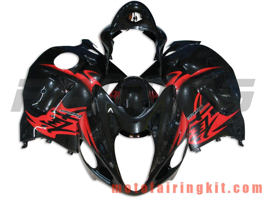 Kits de carenado aptos para GSXR1300 GSX-R 1300 GSXR 1300 1997 - 2007 Molde de inyección de plástico ABS Carrocería completa para motocicleta Marco de carrocería de posventa (negro) B012