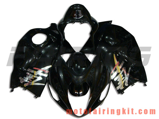 Kits de carenado aptos para GSXR1300 GSX-R 1300 GSXR 1300 1997 - 2007 Molde de inyección de plástico ABS Carrocería completa para motocicleta Marco de carrocería de posventa (negro) B014