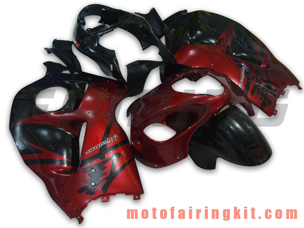 Fairing Kits Fit for GSXR1300 GSX-R 1300 GSXR 1300 1997 - 2007 Plastic ABS Injection Mold Complete Motorcycle Body Aftermarket Bodywork Frame (Red & Black) B016