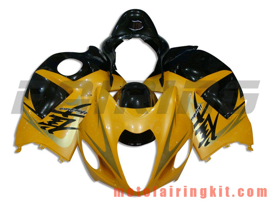 Kits de carenado aptos para GSXR1300 GSX-R 1300 GSXR 1300 1997 - 2007 Molde de inyección de plástico ABS Carrocería completa para motocicleta Marco de carrocería de posventa (amarillo y negro) B017