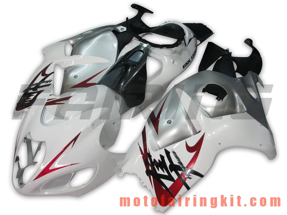 Fairing Kits Fit for GSXR1300 GSX-R 1300 GSXR 1300 1997 - 2007 Plastic ABS Injection Mold Complete Motorcycle Body Aftermarket Bodywork Frame (White & Black) B018