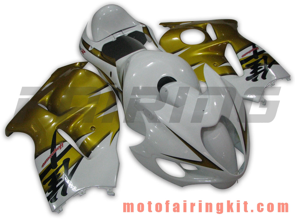 Fairing Kits Fit for GSXR1300 GSX-R 1300 GSXR 1300 1997 - 2007 Plastic ABS Injection Mold Complete Motorcycle Body Aftermarket Bodywork Frame (White & Yellow) B020