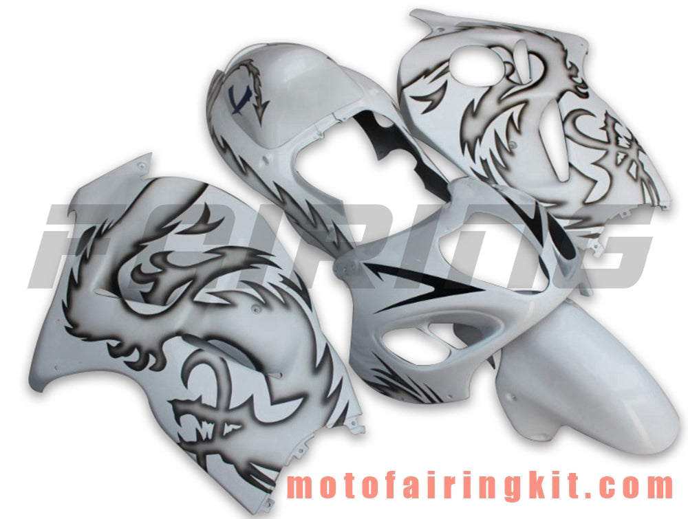 Fairing Kits Fit for GSXR1300 GSX-R 1300 GSXR 1300 1997 - 2007 Plastic ABS Injection Mold Complete Motorcycle Body Aftermarket Bodywork Frame (White) B022