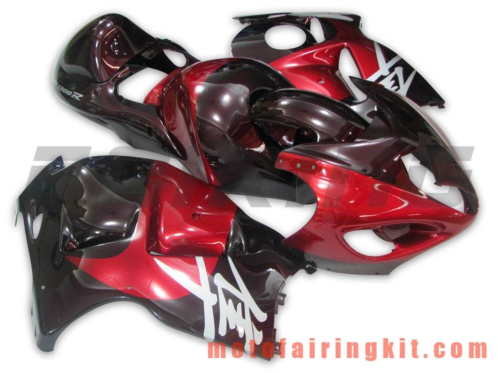 Fairing Kits Fit for GSXR1300 GSX-R 1300 GSXR 1300 1997 - 2007 Plastic ABS Injection Mold Complete Motorcycle Body Aftermarket Bodywork Frame (Red & Black) B027