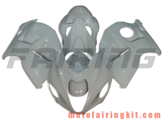 Kits de carenado aptos para GSXR1300 GSX-R 1300 GSXR 1300 1997 - 2007 Molde de inyección de plástico ABS Carrocería completa para motocicleta Carrocería del mercado de accesorios Marco (blanco) B028