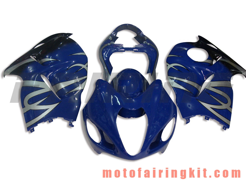 Fairing Kits Fit for GSXR1300 GSX-R 1300 GSXR 1300 1997 - 2007 Plastic ABS Injection Mold Complete Motorcycle Body Aftermarket Bodywork Frame (Blue & Silver) B034