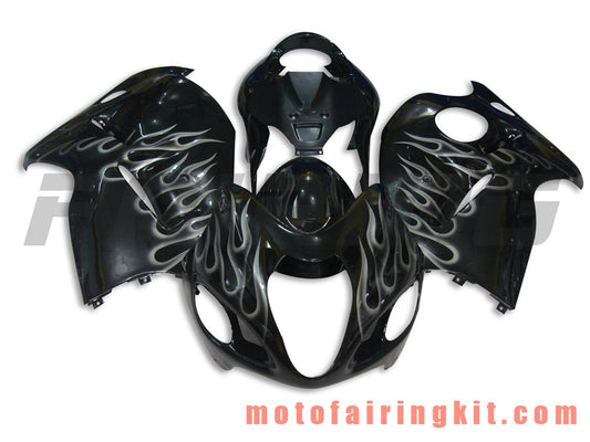 Kits de carenado aptos para GSXR1300 GSX-R 1300 GSXR 1300 1997 - 2007 Molde de inyección de plástico ABS Carrocería completa para motocicleta Marco de carrocería de posventa (negro) B043