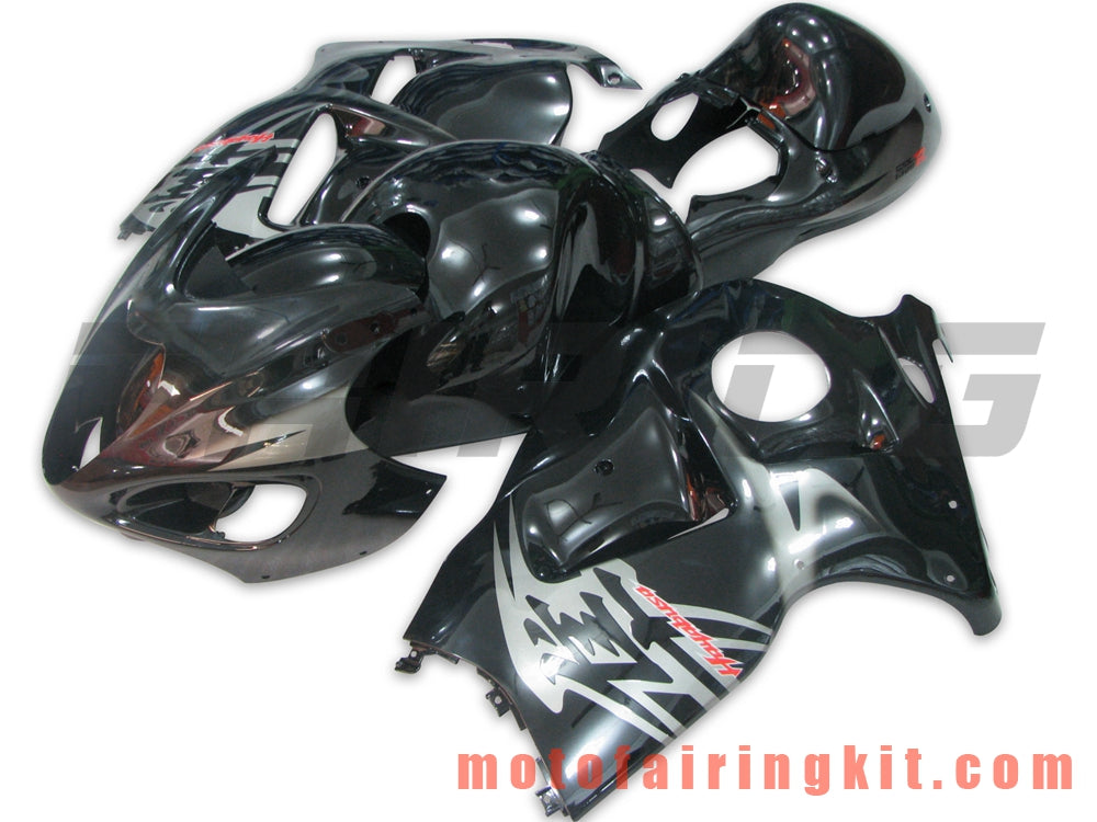 Kits de carenado aptos para GSXR1300 GSX-R 1300 GSXR 1300 1997 - 2007 Molde de inyección de plástico ABS Carrocería completa para motocicleta Marco de carrocería de posventa (negro) B047