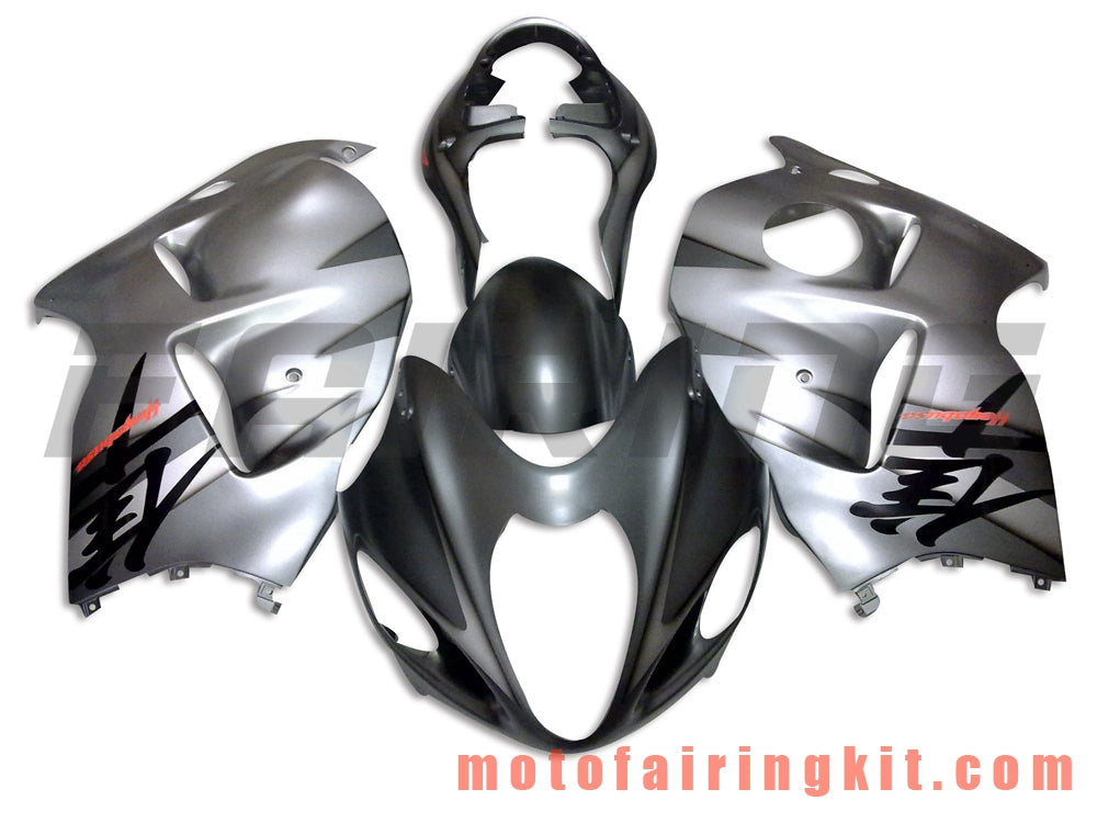 Fairing Kits Fit for GSXR1300 GSX-R 1300 GSXR 1300 1997 - 2007 Plastic ABS Injection Mold Complete Motorcycle Body Aftermarket Bodywork Frame (Silver & Gray) B048