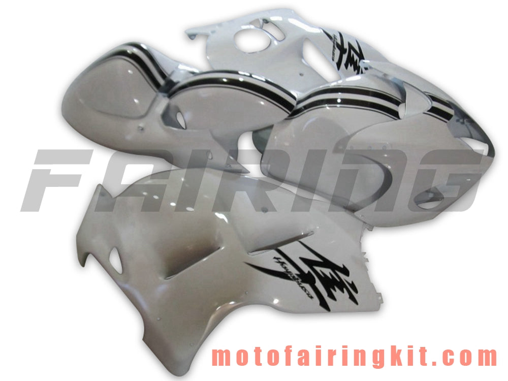 Fairing Kits Fit for GSXR1300 GSX-R 1300 GSXR 1300 1997 - 2007 Plastic ABS Injection Mold Complete Motorcycle Body Aftermarket Bodywork Frame (White & Black) B060