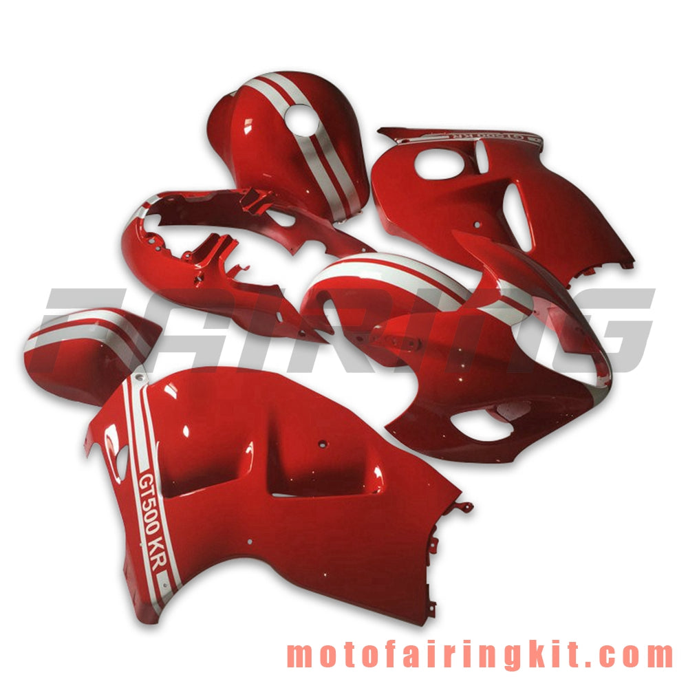 Fairing Kits Fit for GSXR1300 GSX-R 1300 GSXR 1300 1997 - 2007 Plastic ABS Injection Mold Complete Motorcycle Body Aftermarket Bodywork Frame (Red & White) B068