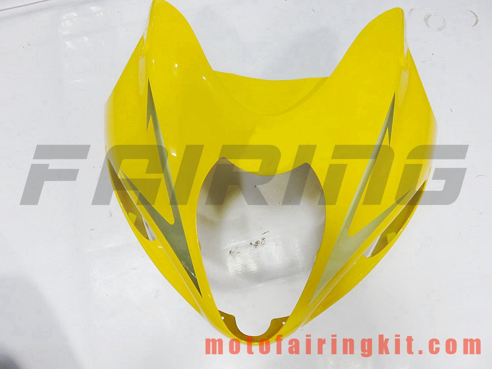 Kits de carenado para GSXR1300 GSX-R 1300 GSXR 1300 1997 - 2007 Molde de inyección de plástico ABS Carrocería completa para motocicleta Marco de carrocería de posventa (amarillo y negro) B075