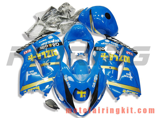 フェアリングキット GSXR1300 GSX-R 1300 GSXR 1300 1997 - 2007 プラスチック ABS 射出成形 完全なオートバイボディ アフターマーケットボディワークフレーム (ブルー) B076