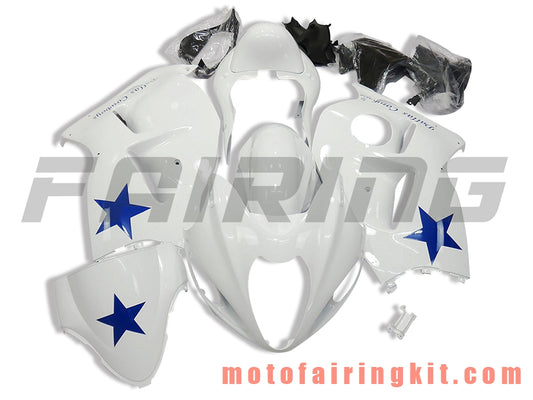 Kits de carenado aptos para GSXR1300 GSX-R 1300 GSXR 1300 1997 - 2007 Molde de inyección de plástico ABS Carrocería completa para motocicleta Carrocería del mercado de accesorios Marco (blanco) B077