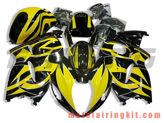 Kits de carenado aptos para GSXR1300 GSX-R 1300 GSXR 1300 1997 - 2007 Molde de inyección de plástico ABS Carrocería completa para motocicleta Marco de carrocería de posventa (amarillo y negro) B078