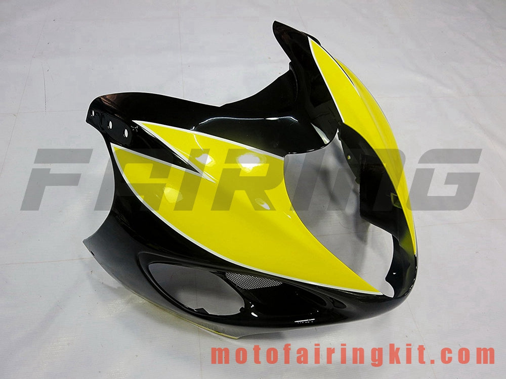 Kits de carenado aptos para GSXR1300 GSX-R 1300 GSXR 1300 1997 - 2007 Molde de inyección de plástico ABS Carrocería completa para motocicleta Marco de carrocería de posventa (amarillo y negro) B078