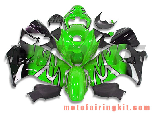 Kits de carenado aptos para GSXR1300 GSX-R 1300 GSXR 1300 1997 - 2007 Molde de inyección de plástico ABS Carrocería completa para motocicleta Carrocería del mercado de accesorios Marco (verde) B083