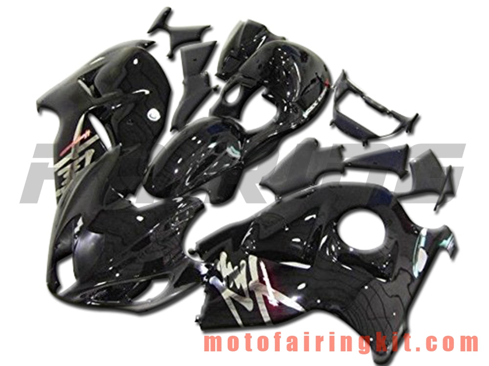 Kits de carenado aptos para GSXR1300 GSX-R 1300 GSXR 1300 1997 - 2007 Molde de inyección de plástico ABS Carrocería completa para motocicleta Marco de carrocería de posventa (negro) B086