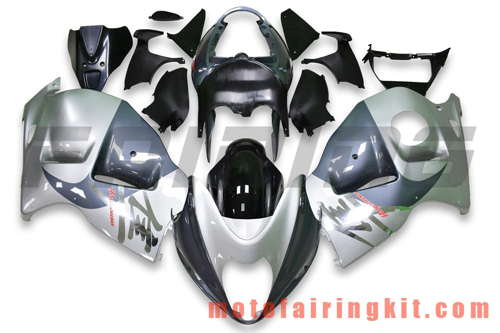 フェアリングキット GSXR1300 GSX-R 1300 GSXR 1300 1997 - 2007 プラスチック ABS 射出成形 完全なオートバイボディ アフターマーケットボディワークフレーム (シルバー) B089