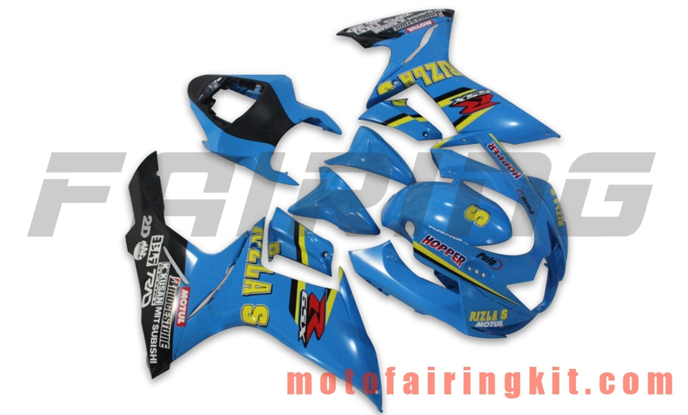 Fairing Kits Fit for GSX-R750 GSX-R600 K11 2011 2012 2013 2014 2015 2016 2017 2018 2019 Plastic ABS Injection Mold Complete Motorcycle Body Aftermarket Bodywork Frame (Blue) B009