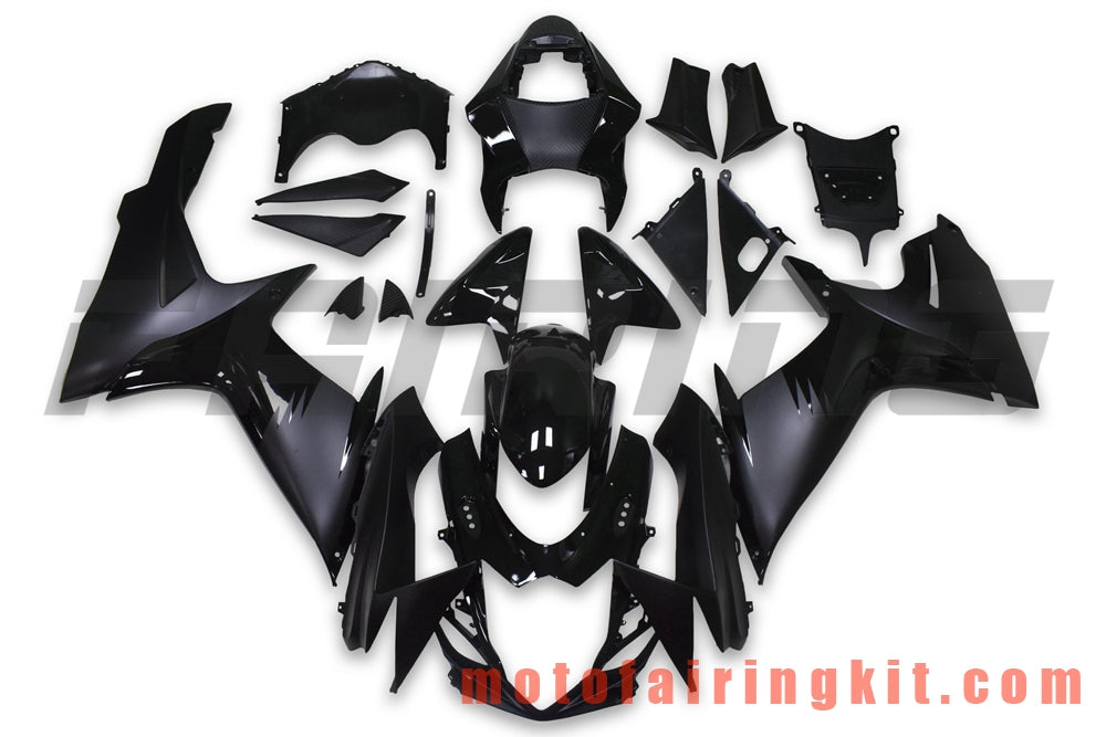 Fairing Kits Fit for GSX-R750 GSX-R600 K11 2011 2012 2013 2014 2015 2016 2017 2018 2019 Plastic ABS Injection Mold Complete Motorcycle Body Aftermarket Bodywork Frame (Black) B059